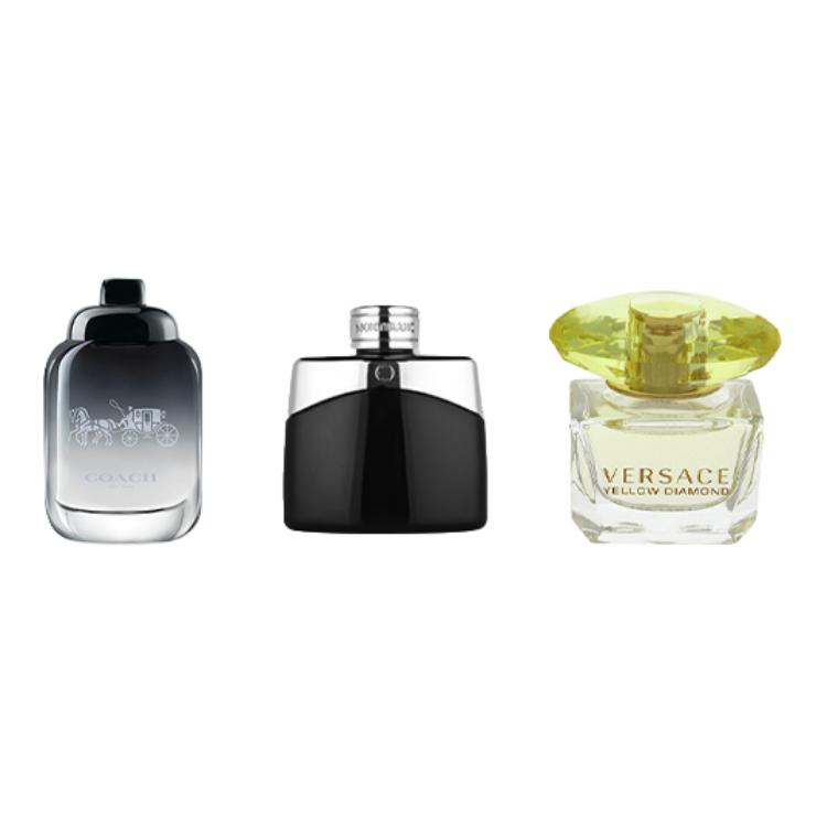 VERSACE Men's Women's Mini Perfume Eau De Toilette Three Piece Set