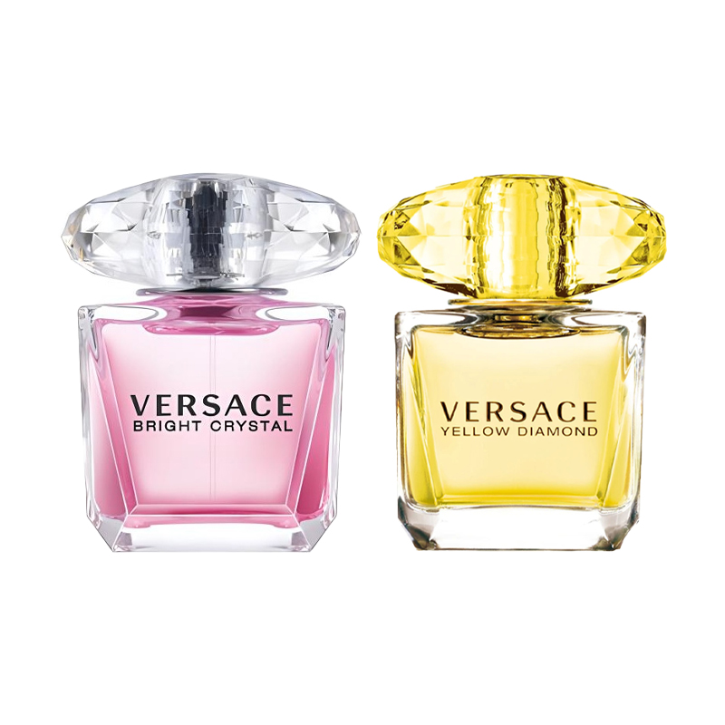 VERSACE Phantom Gold Diamond Pink Radiance Perfume Sets Eau De Toilette Bergamot Neroli 30ml+30ml