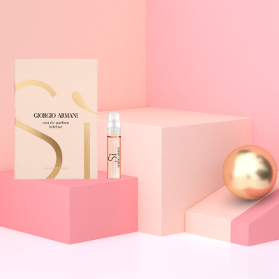 ARMANI Beloved Sample Set Si Intense Women's Perfume Sample Kit Eau De Parfum EDP 1.2ml