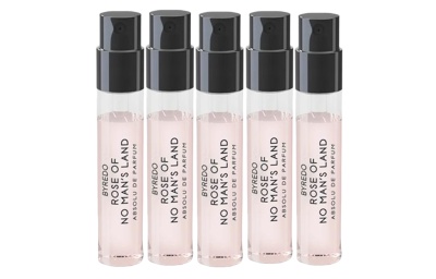 Byredo No Man's Land Rose Collectible Perfume Sample Set Eau De Parfum EDP Black Currant Pink Pepper