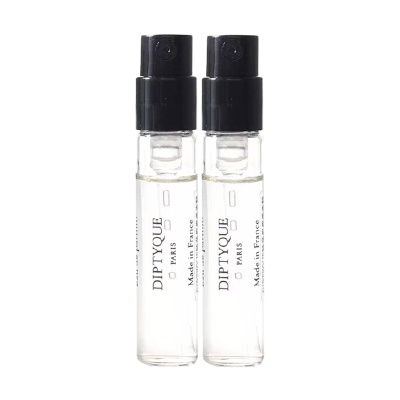 Diptyque Water Lily Endless Serenity Mini Perfume Sample Set Eau De Parfum EDP Amber Vanilla Oriental Floral Scent