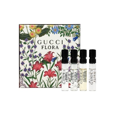 GUCCI Dreamy Collection Perfume Sample Set Four Piece Set Eau De Parfum EDP Mini Version Gift Box Included
