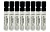 Diptyque Paper Perfume Sample Pack Eau De Toilette White Rice Musk 2ml/2ml*2/2ml*3/2ml*5/2ml*8 2ml