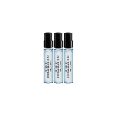 ARMANI Shadow Iris Blue Sample Pack Premium Private Reserve Fresh Collection Eau De Toilette Lemon Iris 2ml