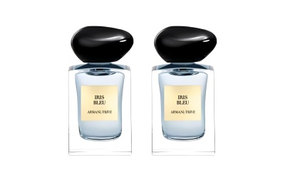 ARMANI Shadow Iris Blue Sample Pack Premium Private Reserve Fresh Collection, Floral Scent Eau De Toilette Lemon Iris