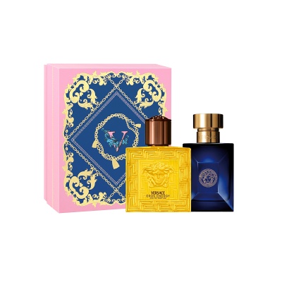 VERSACE Fiery Love Eau De Toilette Perfume Two Piece Set Fragrance Sets Citrus Scent EDP EDT Men's 5ml*2