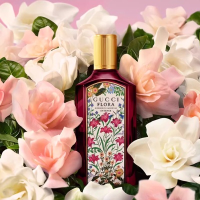 GUCCI Dreamy Gardenia Perfume+Radiant Lip Balm Limited Edition #208 Perfume Lipstick Clothing Sets Eau De Parfum EDP