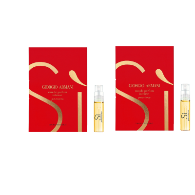 ARMANI Beloved Sample Set Si Passione Intense Women's Perfume Sample Kit Eau De Parfum EDP 1.2ml