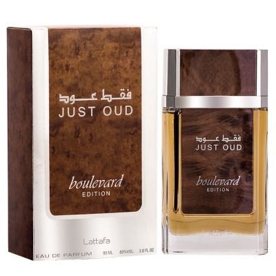 Lattafa Perfumes JUST OUD BOULEVARD EDITION