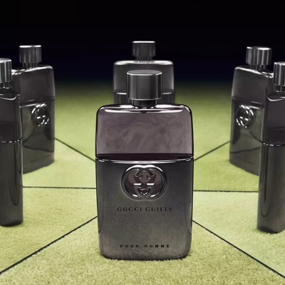GUCCI Sinful Love Men's Eau De Toilette Scented Body Balm Shower Gel Gift Box Set Woody Eau De Toilette