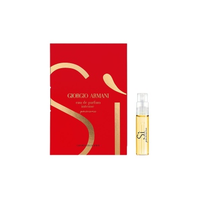 ARMANI Beloved Sample Set Si Passione Intense Women's Perfume Sample Kit Eau De Parfum EDP 1.2ml