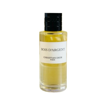 DIOR Collectible Silver Shadow Clear Wood Perfume Samples, Wooden Scent Eau De Parfum EDP Iris Olibanum 7.5ml