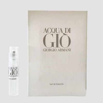 ARMANI Long Lasting Fragrance Portable Perfume Sample Set Eau De Parfum EDP Lemon Cedar 1.2ml+1.2ml Floral Scent