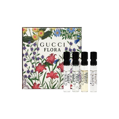 GUCCI Dreamy Collection Perfume Sample Set Four Piece Set Eau De Parfum EDP Mini Version Gift Box Included