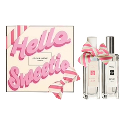 ZUMALONG Summer Raspberry Perfume Set Summer Raspberry+Sage With Sea Salt, Fruity Notes Eau De Cologne 30ml+30ml