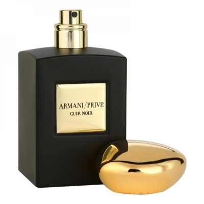 ARMANI Prive Cuir Noir