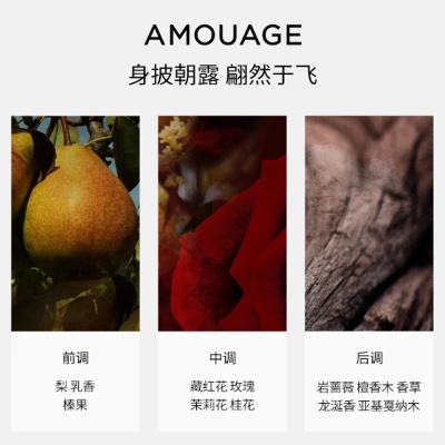 AMOUAGE Secret Prophecy Perfume Sample Pack Eau De Parfum EDP Rose Spencer Sawamura